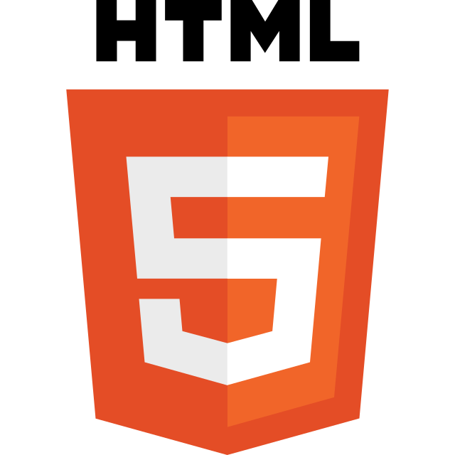 Logo du language html